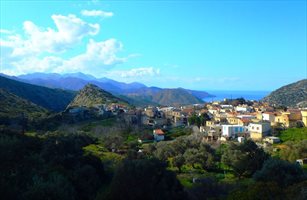 Χωριό Αχλάδα κοντά στην Αγία Πελαγία Ηρακλείου, Κρήτη
